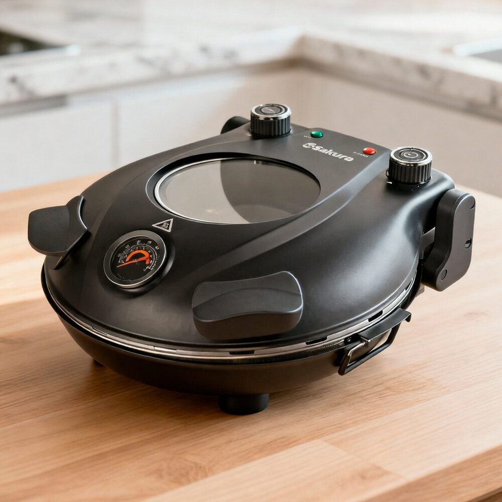 Духовка-мини (пицца-мейкер) SA-7029TWB, 1200Вт