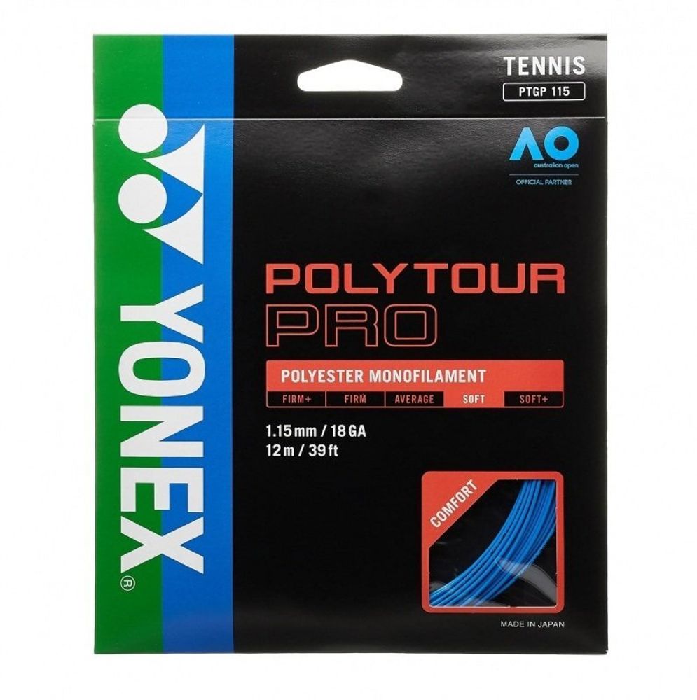 Струны для тенниса YONEX POLYTOUR PRO В нарезке (1 натяжка) 12 м
