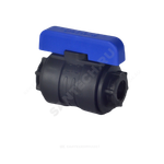 Кран шаровой компрессионный ПЭ Ду 16 1/2"x1/2" ВР/ВР Ру16 VALFEX 1210011012012