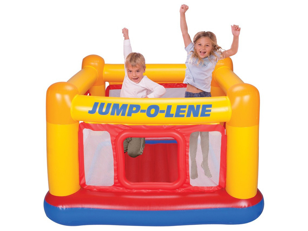 Надувной батут Intex, 174х174х112 см.