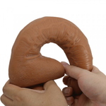 Реалистичный фаллоимитатор на присоске "Beautiful Dick Dildo" (28*4,2 см) коричневый