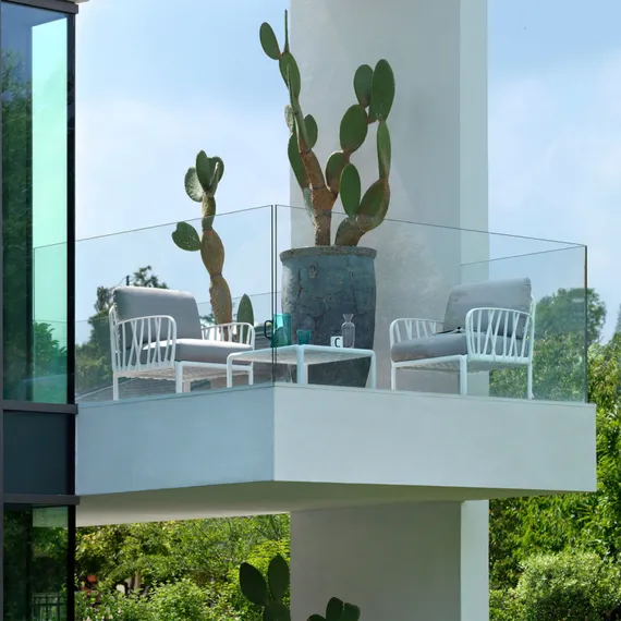 Komodo Tavolino Vetro