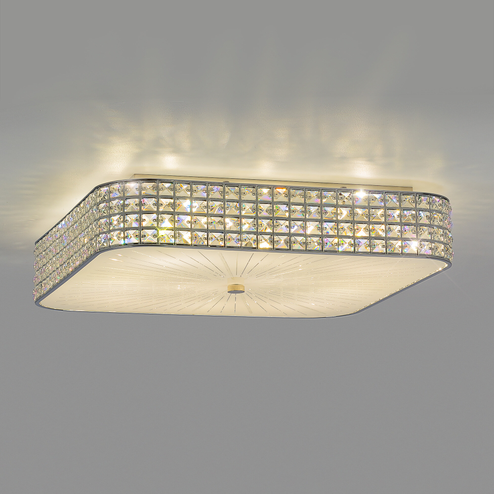 Citilux Портал CL324201 Люстра хрустальная Хром