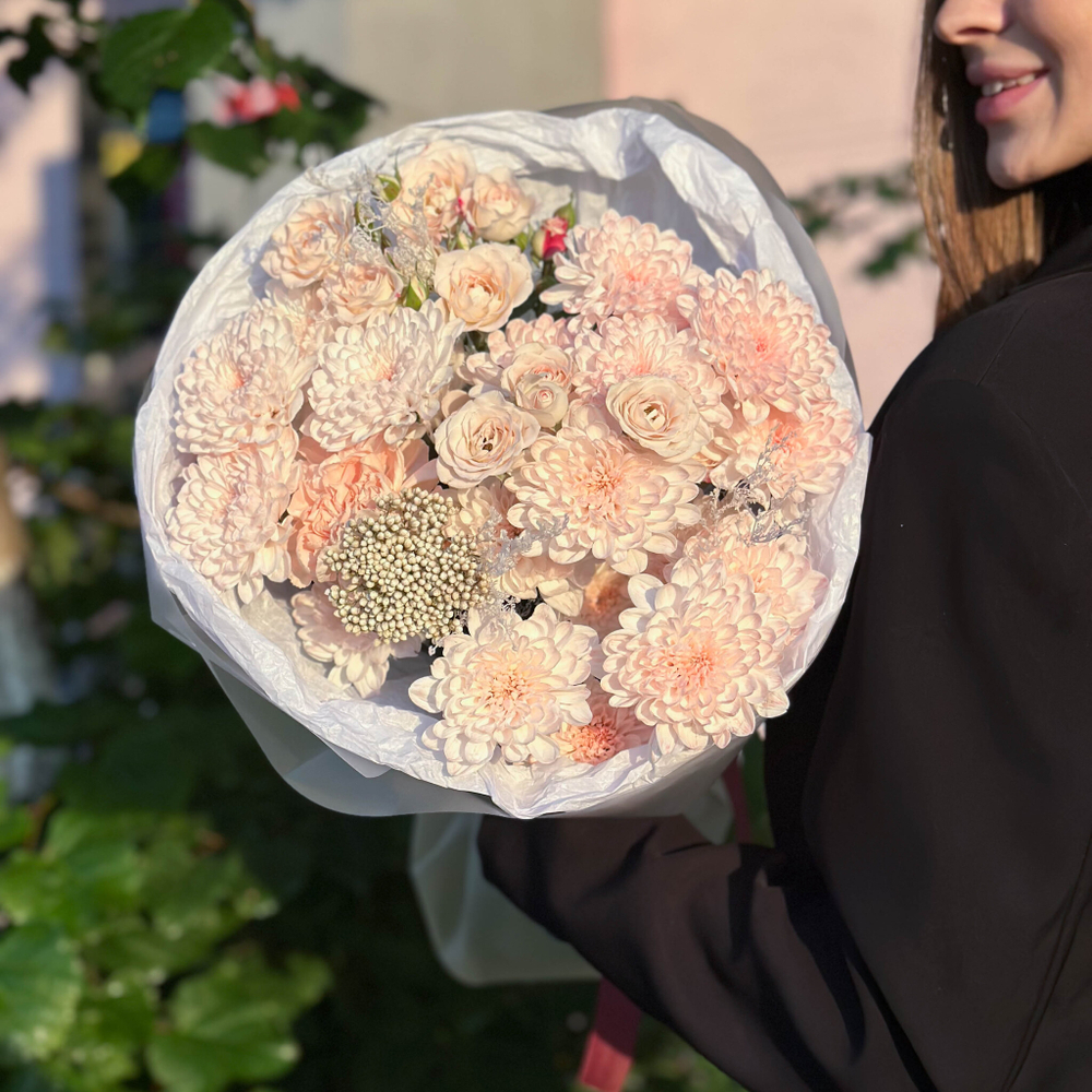 Букет цветов Первый поцелуй