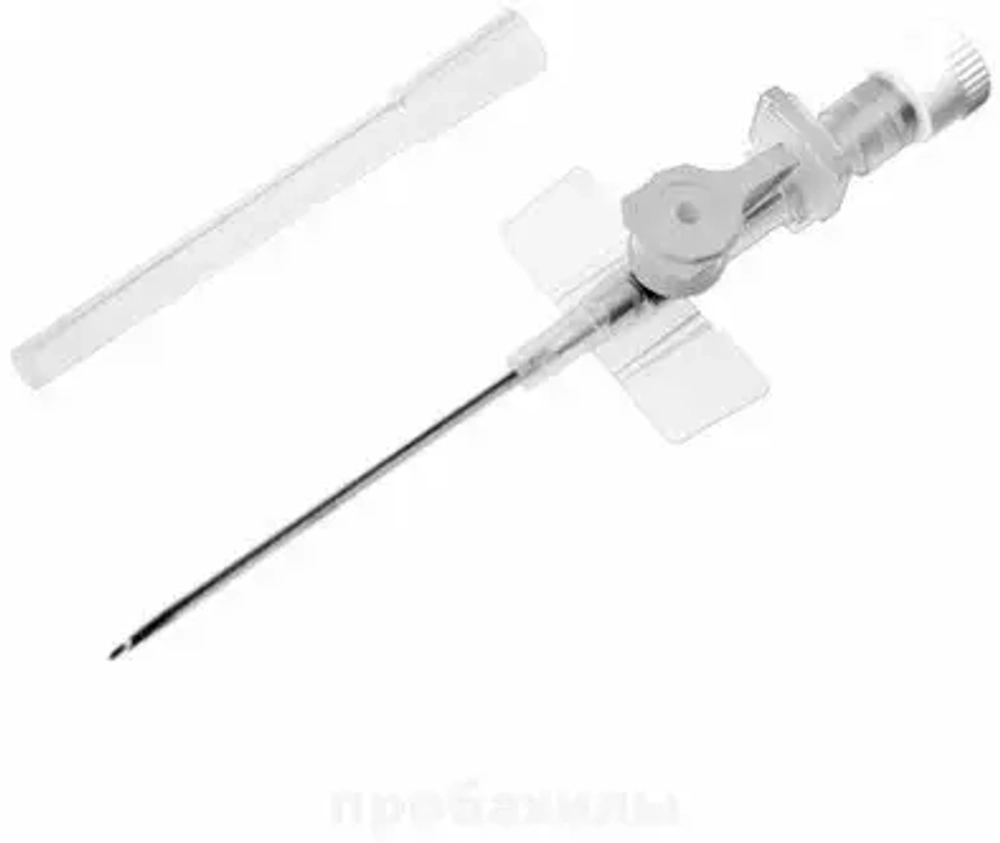 Voght Medical Канюля внутривенная одноразовая стерильная с инъекционным портом и крылышками, 1.8*45 мм, 16G