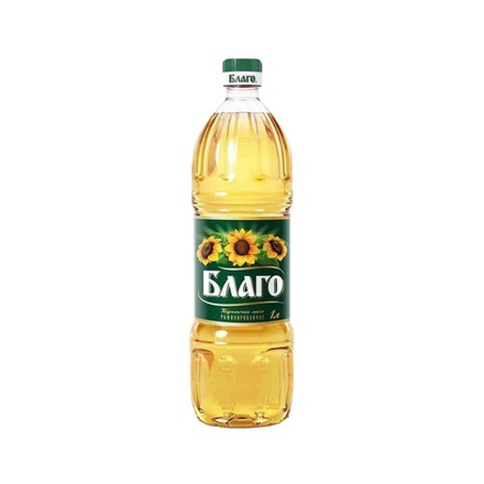 Масло Подсолнечное Урожайное Рафинированное 1л