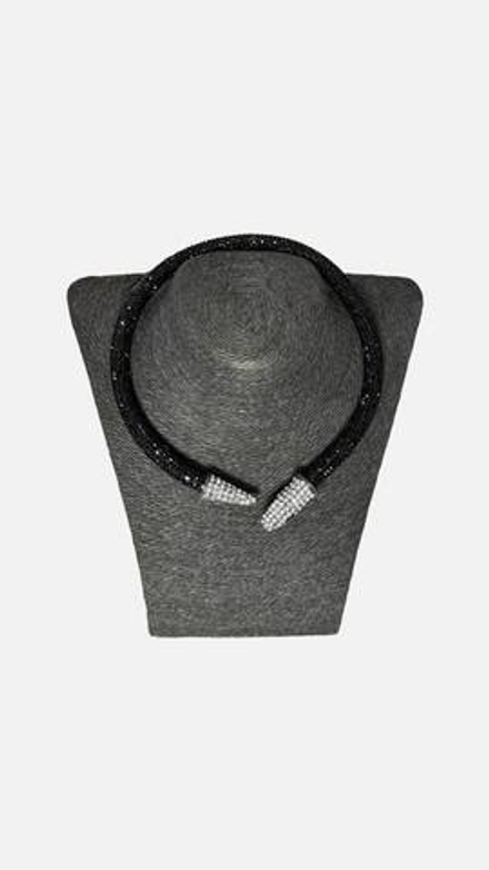 Бижутерия змейка черная