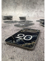 Номерки для ключей акрил 3х5 см