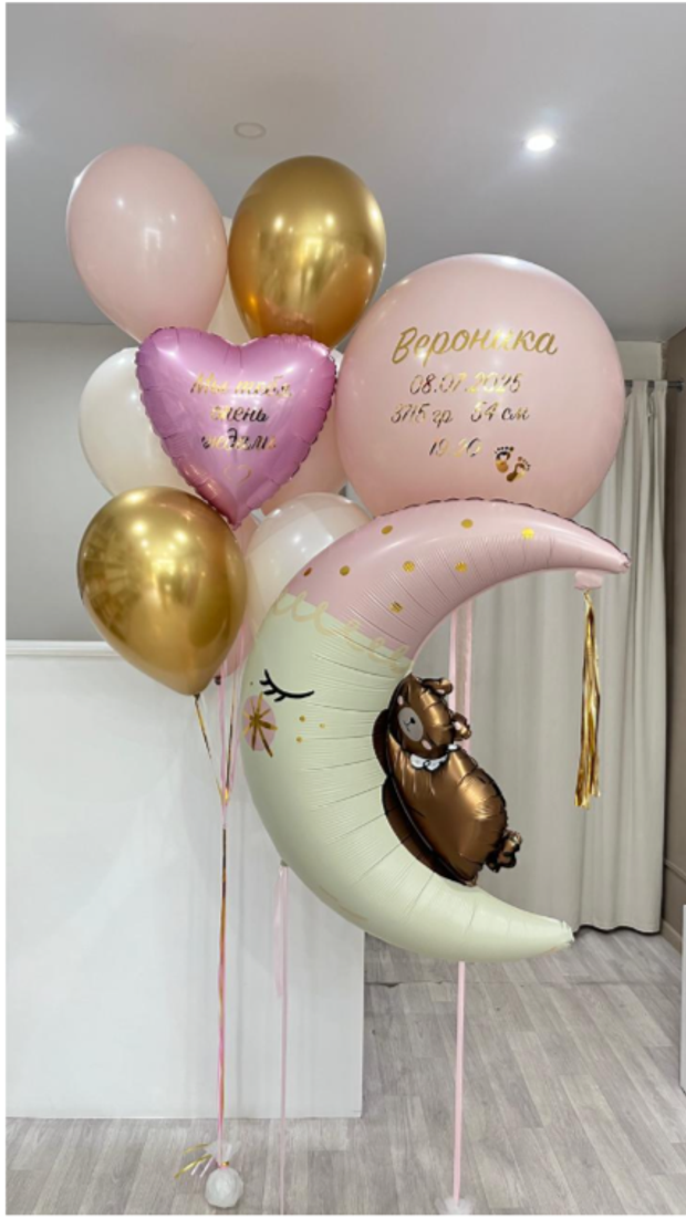 Шары на выписку №329