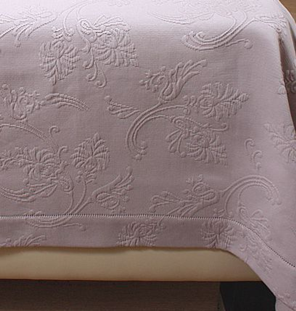 Покрывало 220x240 Luxberry Country с мережкой лаванда Португалия фото