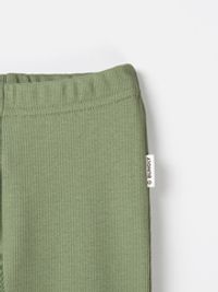 Брюки со спущенным шагом "Олива" из кашкорсе 0+