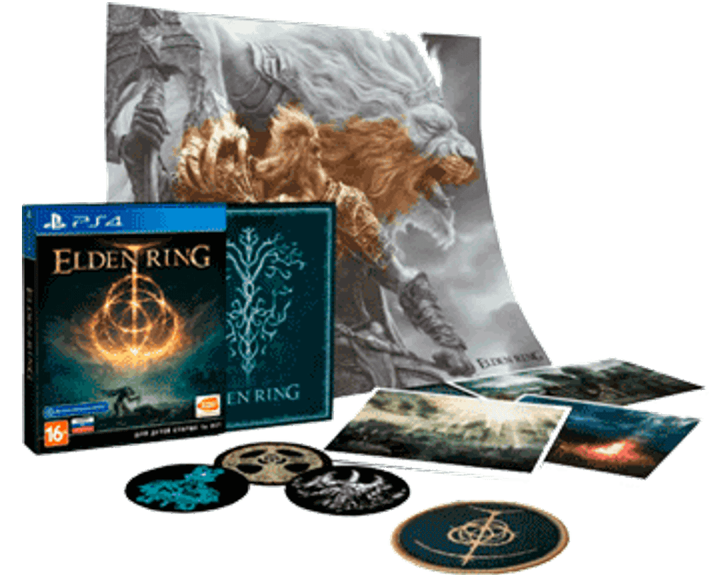 Elden Ring Премьерное Издание (PS4) NEW