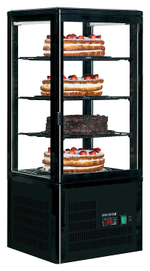 Витрина холодильная TEFCOLD UPD80 черная
