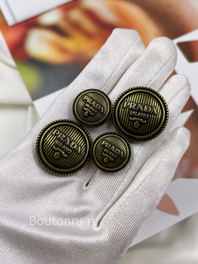 Пуговицы Прад. бронза
