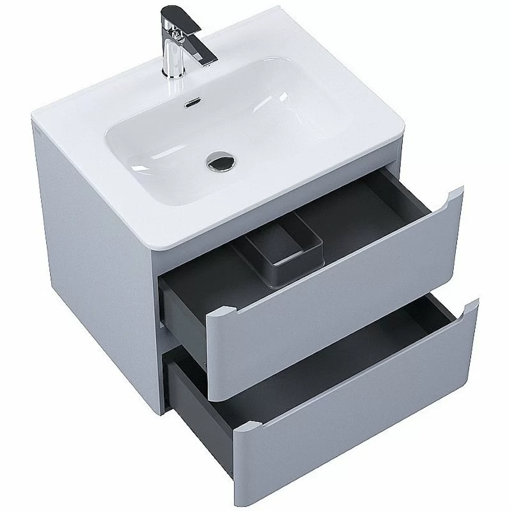 Тумба с раковиной Iddis Edifice 60 EDI60L0i95K светло-серая