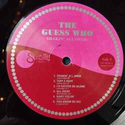 Винтажная виниловая пластинка LP The Guess Who Shakin' All Over (USA 2001)