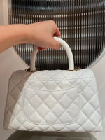 Chanel Flap Bag With Top Handle