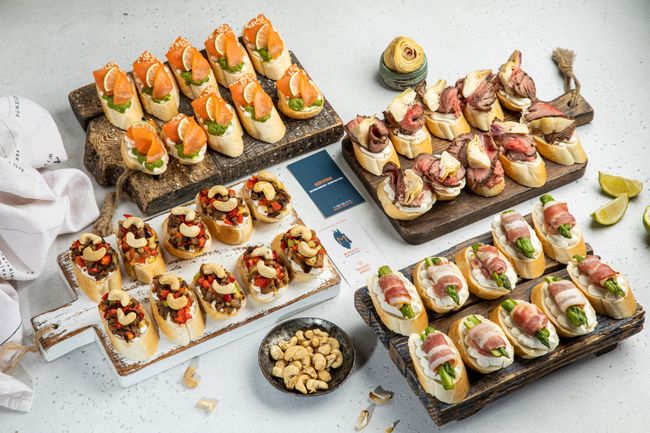 Фуршетный набор брускетт «Римские каникулы», 40 шт.