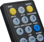 Пульт универсальный для вентиляторов RM-F789 Huayu