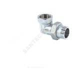 Соединитель латунь хром американка Ду 15 (1/2") угловой ВР/НР R19 Giacomini R19X003