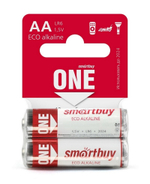 Батарейка Smartbuy ONE LR6/2SB АА (SOBA-2A02SB-Eco)