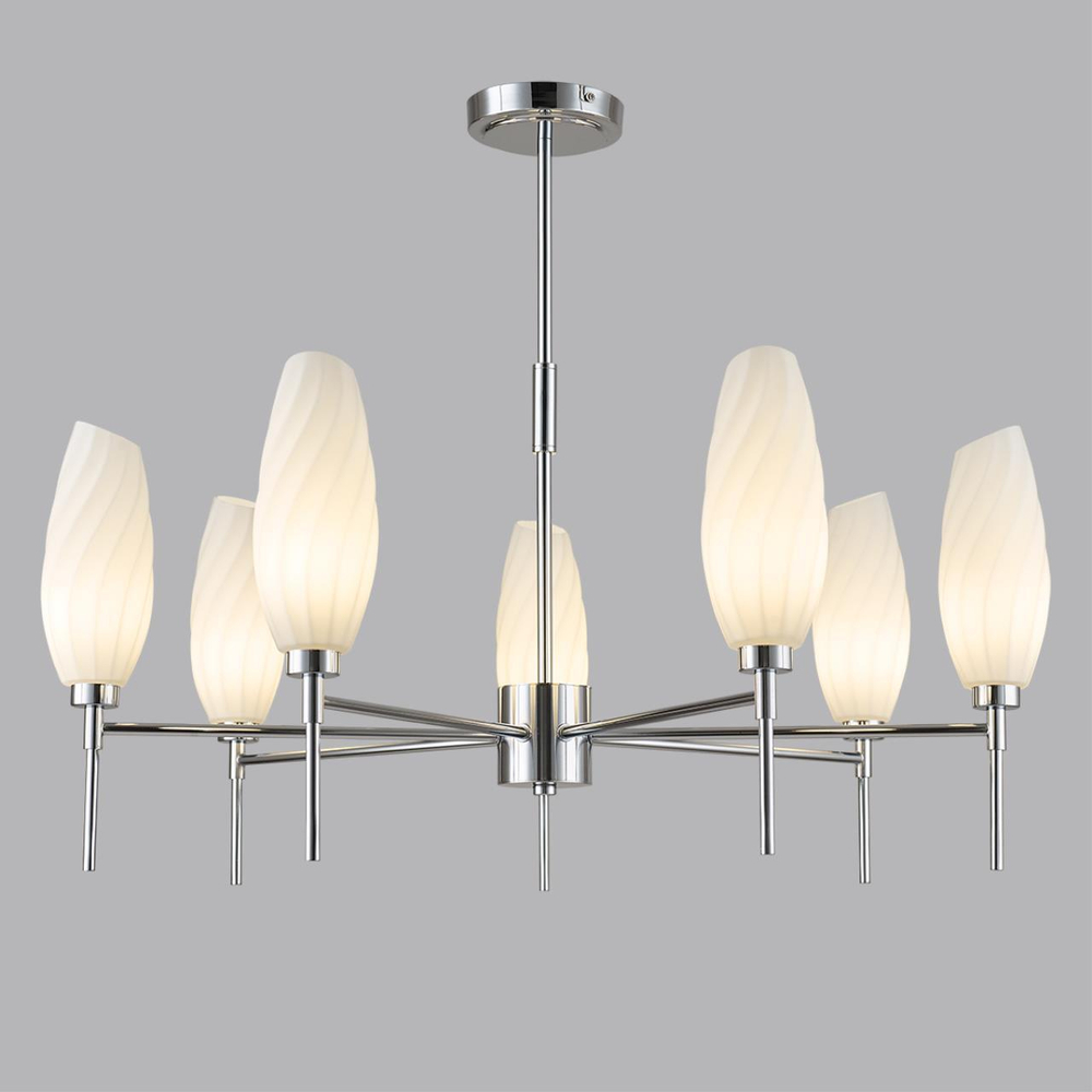 6519/7C MODERNI LN23 172 хром Люстра потолочная G9 7*40W 220V SHIVON