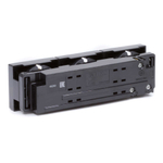 Тройная розетка Viva черная DKC