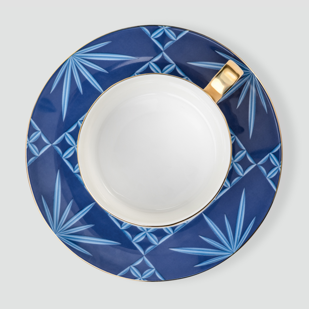 Чайная пара Farforite «Звонко» 250 мл в подарочной коробке