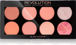Makeup Revolution Ultra Blush - розовая палитра, 13 g