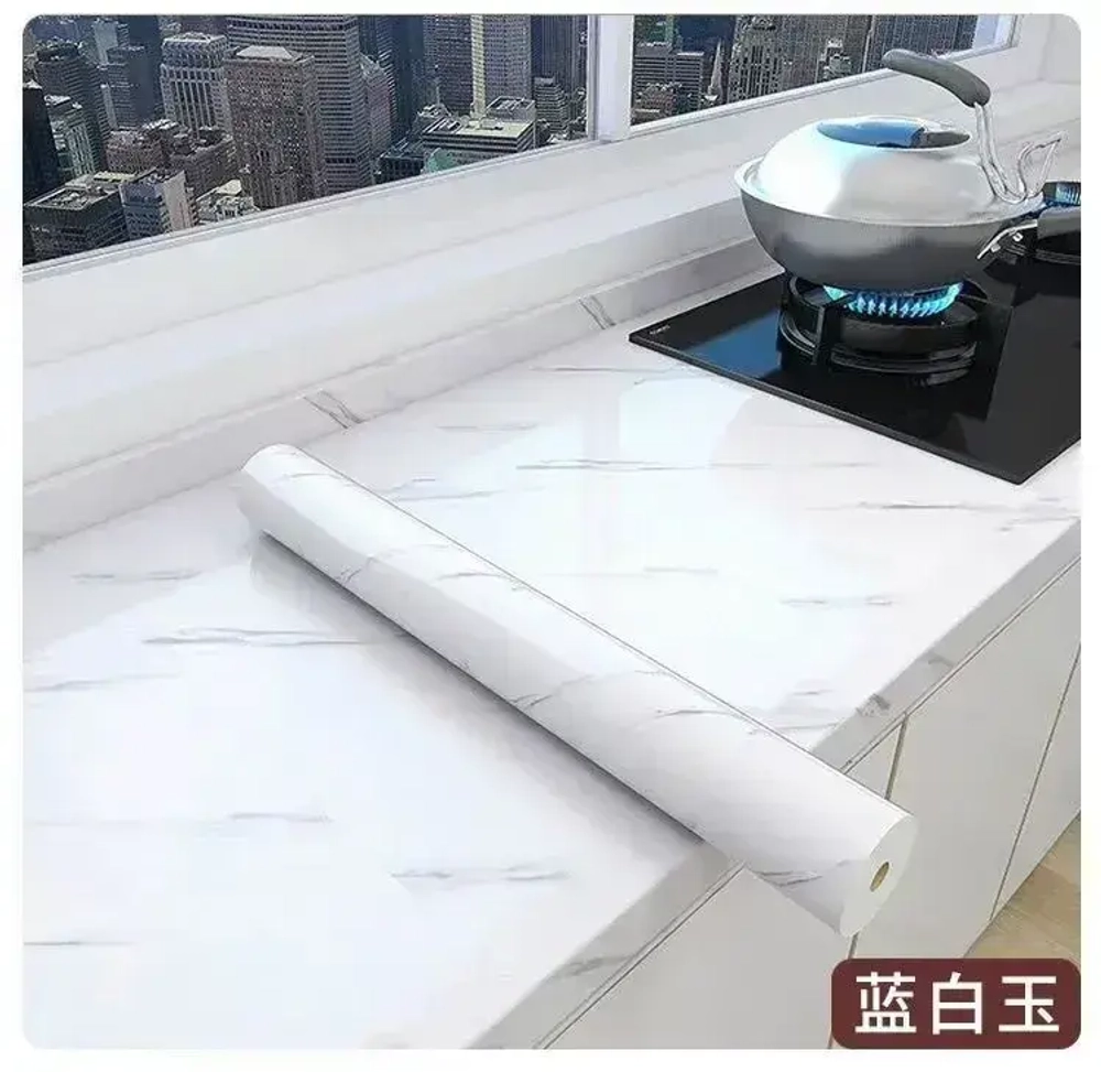 Обои на кухонном столе: стойкое к загрязнению масло, высокая температура, влагонепроницаемость - защита от плесени, 0,6 x 3 m