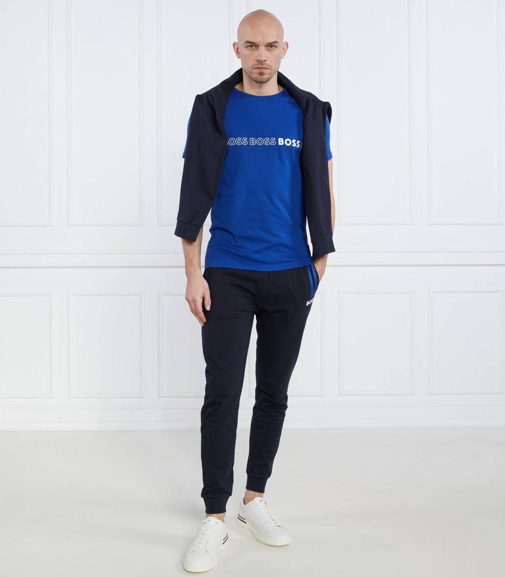Футболка BOSS BLACK - индиговой(50491696)