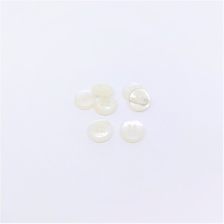 Пуговицы №575, 4пр.,11мм, цв.белый (CN 2502)