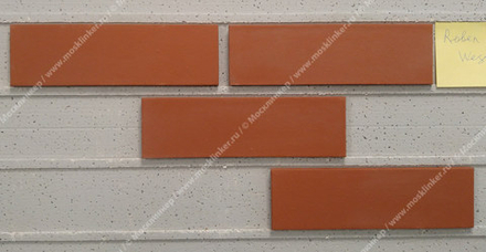 Roben - Westerwald, rot, NF14, 240x14x71, гладкая (glatt) - Клинкерная плитка для фасада и внутренней отделки