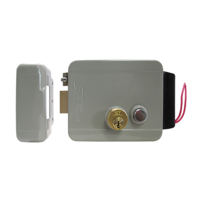 Замок электромеханический ST-EL-03 (N/2C/B/PS) (СЕРЫЙ) (версия 3)