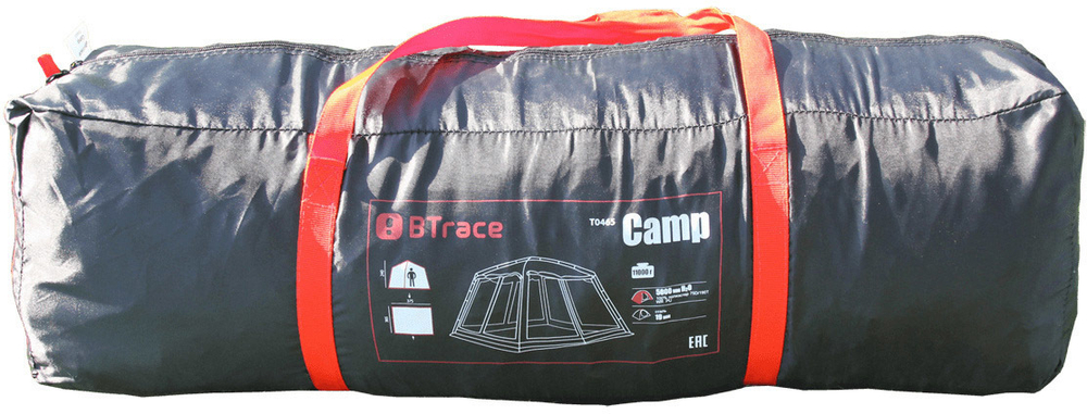 Тент-шатёр Camp BTrace, зелёный/бежевый