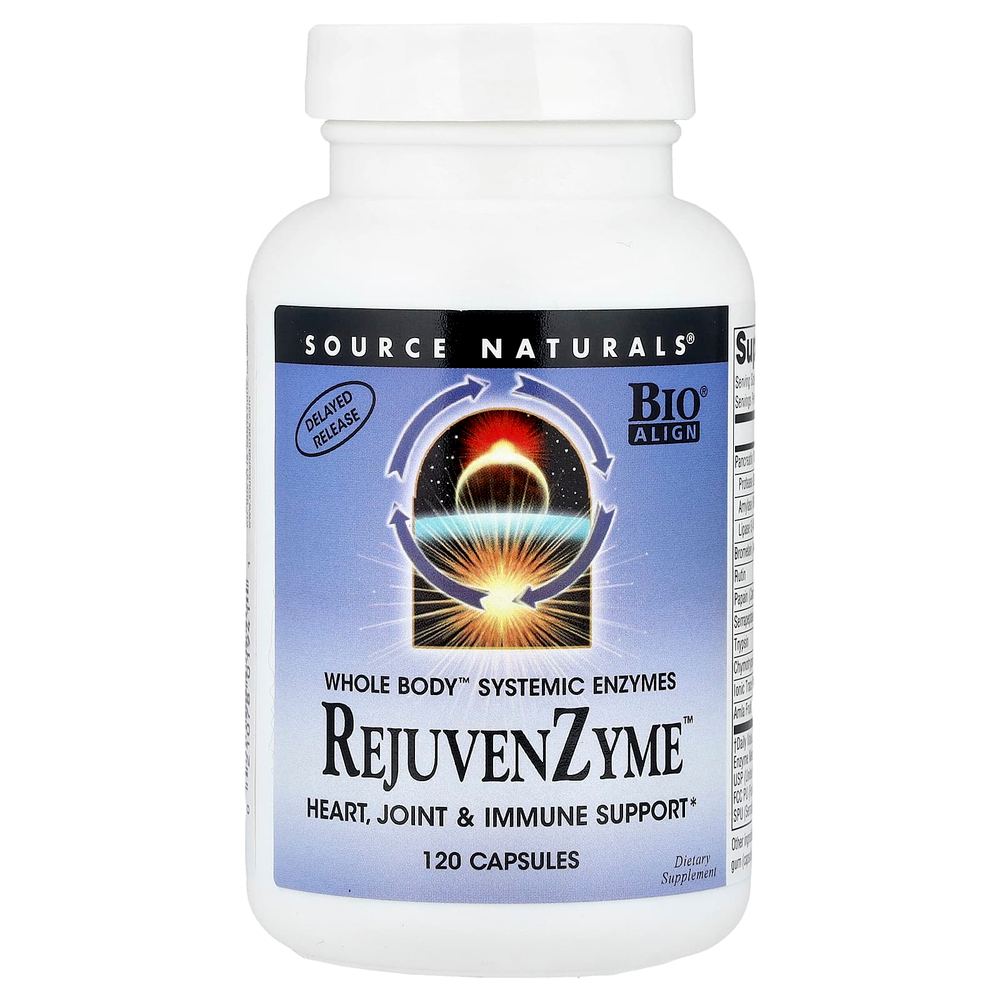Source Naturals, RejuvenZyme™, 120 капсул