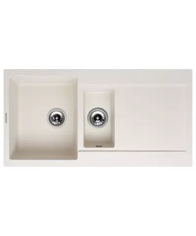 Кухонная мойка Kuppersberg MODENA 1,5B2D WHITE