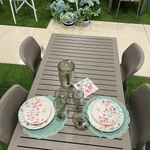 Стол пластиковый обеденный Nardi Cube 120x70, тортора