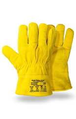 Перчатки GOLD POLUS (Голд Полюс) из спилка КРС с крагами, утепленные, арт. 8.537