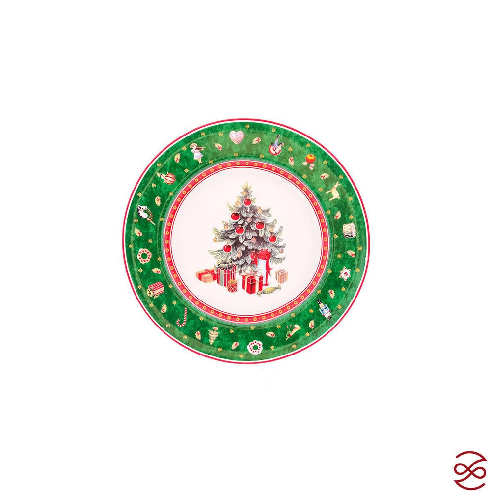 Тарелка Repast Green 21.1*21.1*1.7 см