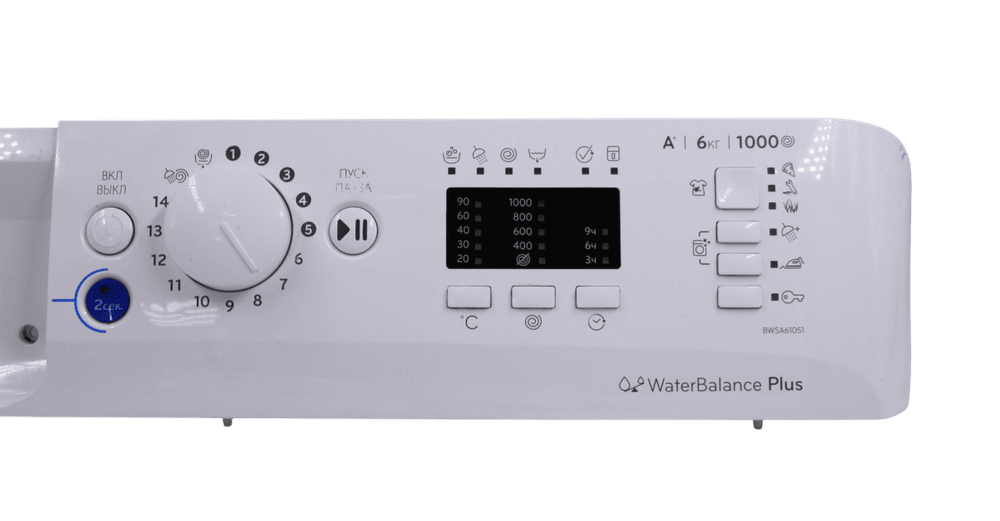 Панель стиральной машины INDESIT BWSA 61051