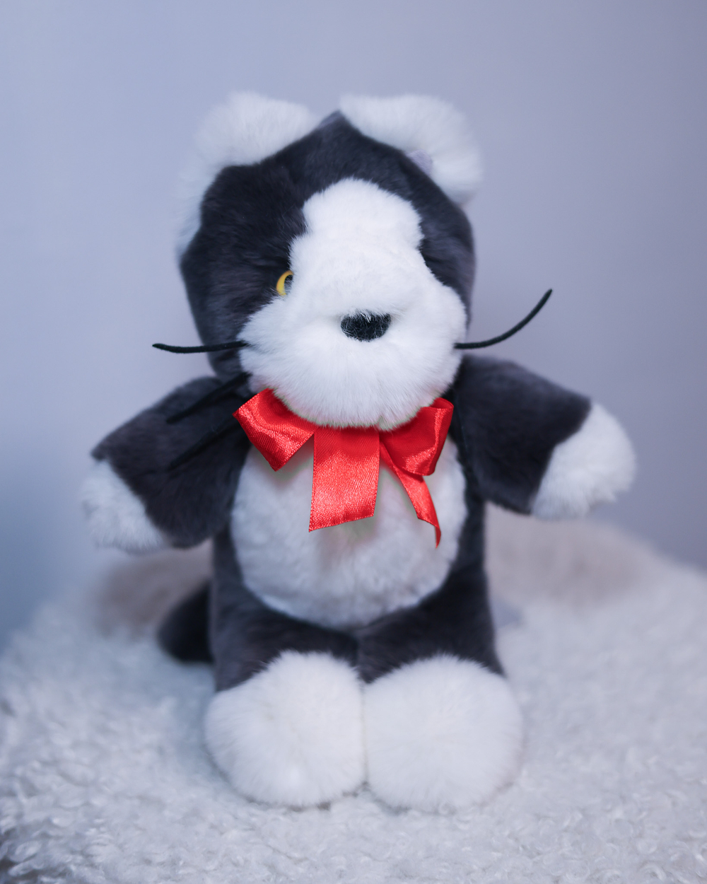 Кот Кузя (темный графит)