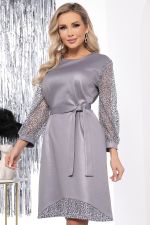 Платье "Джина" (грей) П7834 LT Collection