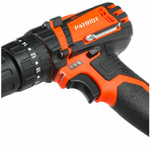 Дрель-шуруповерт акк. PATRIOT BR 241ES-h,24В, 2,0 Ач, 33Нм, УДАРНЫЙ,кейс (180201246)