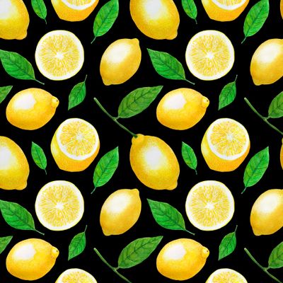 Лимоны акварель