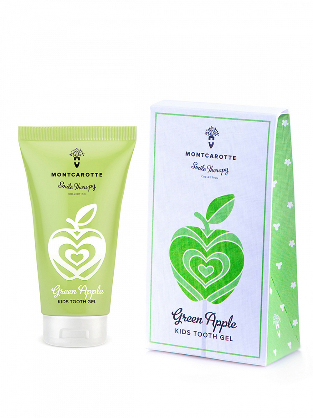 Montcarotte Kids Tooth Gel Green Apple детский зубной гель "Зеленое яблоко"