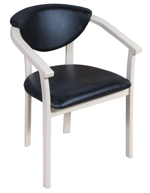 Стул с подлокотниками СМ 01 (бук/тон 1/ткань Oregon Royal 60)