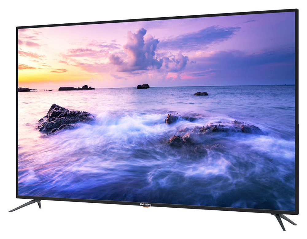 Телевизор 75" Hyundai H-LED75GU7005 (4K UHD 3840x2160, Smart TV) черный