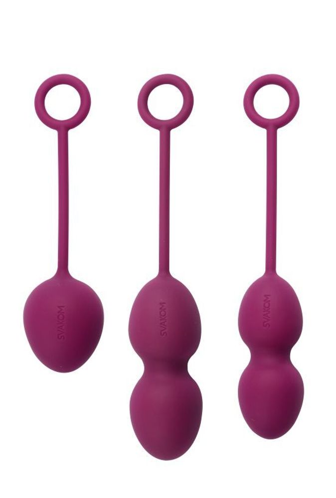 SSYB-VLT / Nova Ball Фиолетовый Вагинальные шарики со смещенным центром тяжести