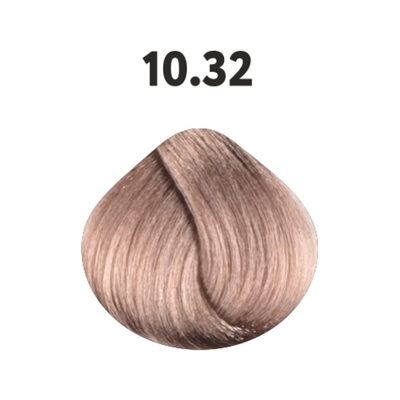 10.32 крем-краска KAARAL AAA Color Collection очень очень светлый золотисто-фиолетовый блондин - 100 мл.